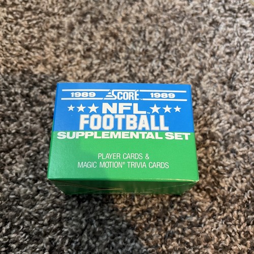 Complete Set 1989 Panini Score card