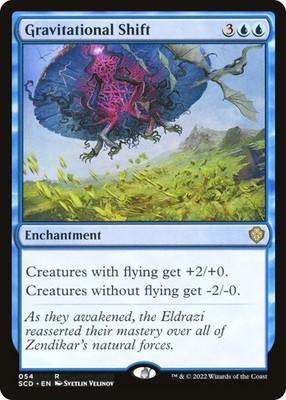 Gravitational Shift [Starter Commander Decks] Near Mint