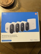 AOSU Security Cameras Outdoor Wireless 4 Cam-Kit