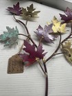 Vedar Gurta Metal Artistry Maple Leaf Wall Sculpture — photo 2