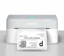 MUNBYN RW403B Bluetooth 4x6 Thermal Shipping Label Printer - SHIP FAST ✅