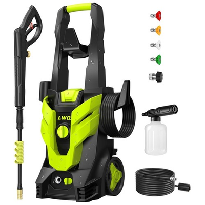 #ad Electric Pressure Washer 2030 PSI with Foam Cannon amp; 4 Nozzles 20FT Hose $182.59
