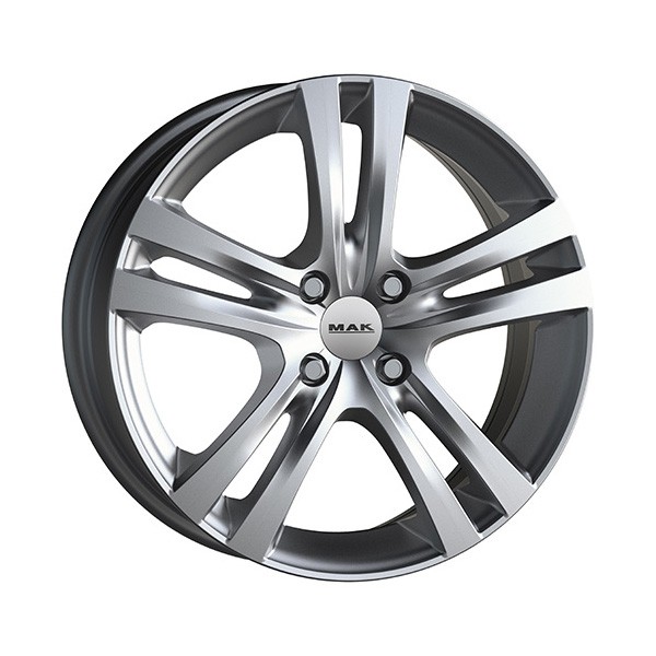 ALLOY WHEEL MAK ZENITH FOR SUBARU JUSTY 4.5X14 4X100 LIGHT TITAN CNA