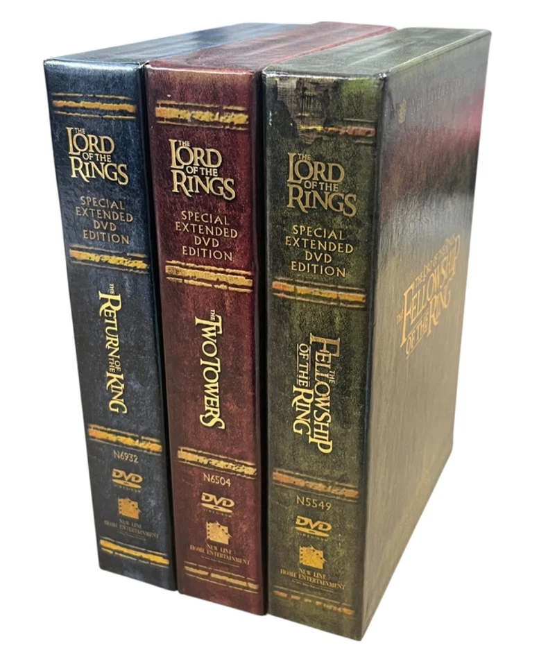 Lord of the Rings Trilogy DVD Special Extended Edition New Line Platinum Series - Image 2 of 4