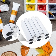 10x Empty Oil Paint Tubes with Pin Cap Convenient Squeezable Aluminum Empty