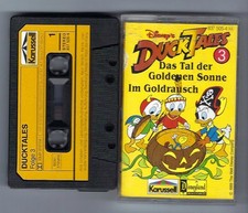 MC Kassette Walt Disney, Ducktales, Folge 3, Original Karussell 80er Jahre