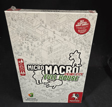 Micro Macro Crime City Full House Strategy Board Game Pegasus Juegos New Sealed