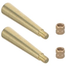 2pcs Acrylic Picture Frame Support Stand Desk Standing Rod Back Mount Screw