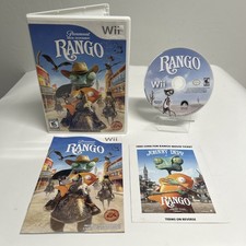 Rango (Nintendo Wii, 2011) Complete Tested & Works