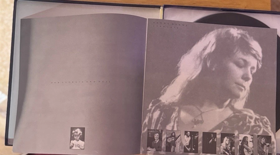 Sandy Denny - Who Knows Where The Time Goes? German Box Set MISSING 4TH LP - Image 4 of 4