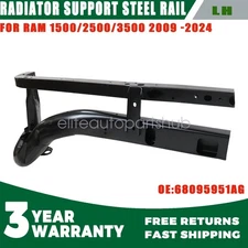 1PCS Left Radiator Support Steel Rail Fit For 2021-2022 Ram 1500 Classic