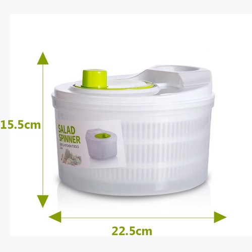 Drain Storage Rack Kitchen Tool Salad Spinner Vegetable Dryer Fruit Basket - Picture 2 of 12