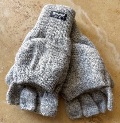 Thinsulate Insulation 40 Gram Convertible Wool Mittens