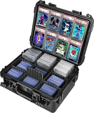 Sports Card Case Storage Box: Trading Cards Box for PSA Graded Cards... 