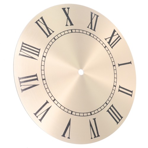 Aluminium Dial Face for Quartz Clocks 243mm with Roman Numerals for Decoration - Picture 2 of 12