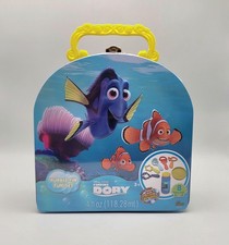 Disney Pixar Finding Dory Bubble Toy Fun Set Collectible Tin Carry Case New