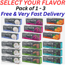 Image of BIOMED SUPERWHITE WHITENING TOOTHPASTE ENAMEL STRENGTHENING TROPICAL ALL FLAVOUR