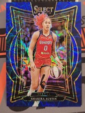 2025 Panini Select WNBA SHAKIRA AUSTIN BLUE SCOPE PRIZM MYSTICS 4/199 #5