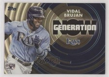 2022 Topps Series 2 Generation Now Black 78/299 Vidal Brujan #GN-52 5p5
