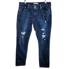 Levi  s Boyfriend Medium Wash Blue Mid Rise Jeans Women  s Size 31