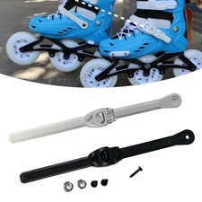 and White Skate Buckles for Inline Roller Skates Skates 250mm Strap