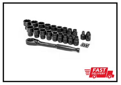 #ad #ad Crescent 25 Pc. 3 8quot; Drive Pass Thru X6 Standard Spline Mechanics Tool Set ... $31.88