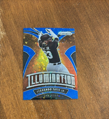 Fernando Tatis Jr. 2020 Panini Prizm Illumination Blue Donut Circle Padres /199
