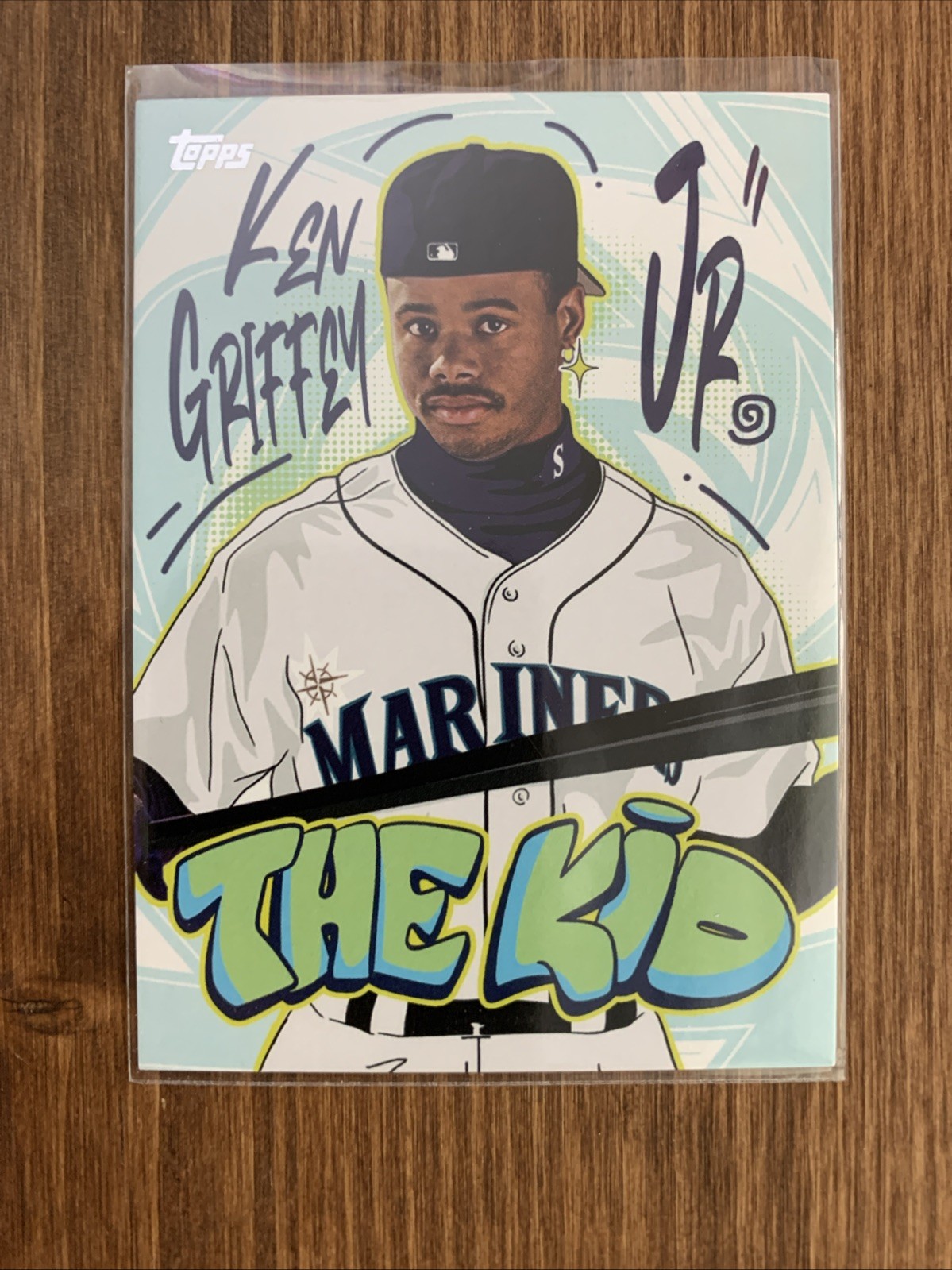 2023 Topps Update Ken Griffey Jr.  #AKA-4 SSP Insert THE KID Seattle Mariners 🔥