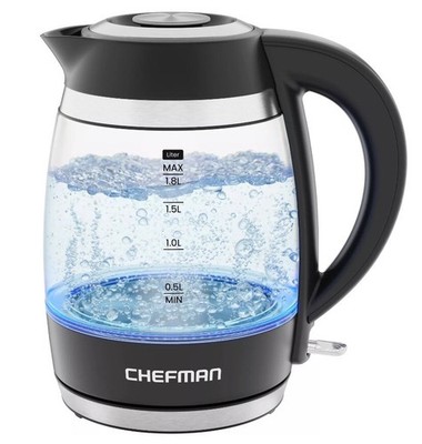 Wasserkocher, 1,8L 3000W, Warmwasserboiler, abnehmbarer Deckel für einfache
