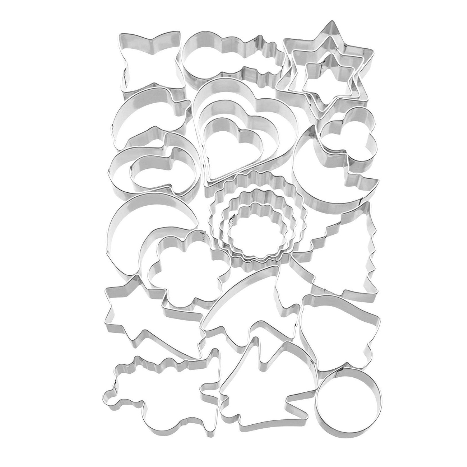 KAISER 25-tlg. Plätzchen Ausstecher Ausstechformen Keksausstecher Weihnachten