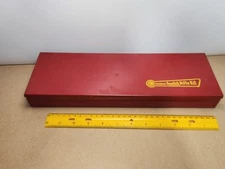 Vtg Square Corner Metal "Outers Gunslick Rifle Kit" Box - Empty