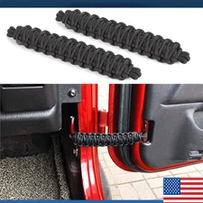 1Pair Door Limiting Straps Heavy Duty Strap For 1996-2019 Jeep Wrangler JK YJ US