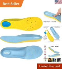 Plantar Fasciitis Arch Support Insoles - Ergonomic Shoe Inserts for Relief