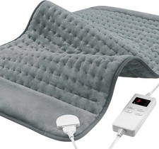 12x24 Inch Electric Heating Pad For Neck Shoulder Back Pain Cramp Relief Therapy