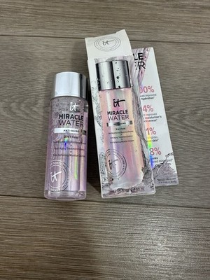 IT Cosmetics Miracle Water 3-in-1 Tonic Cleanser Anti-Aging 1.7 Fl oz NIB