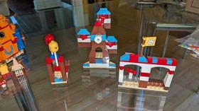 LEGO 3818 3816 SpongeBob Bikini Bottom Undersea Party Near Complete Minifigures