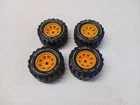 VINTAGE 1960’s 1970’s TONKA XR 101 TIRES WHEELS  SET OF FOUR