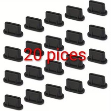 new 20 pices rubber Dust Plugs Dust Cover for Any USB Type C Charging Port
