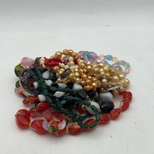 Gemischter Modeschmuck Restposten 438,9 g Perlen Ring Ersatzteile oder Reparatur