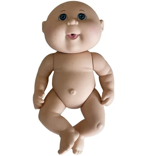 Cabbage Patch Kids 2015 Newborn Doll Gender Neutral Blue Eyes 11"