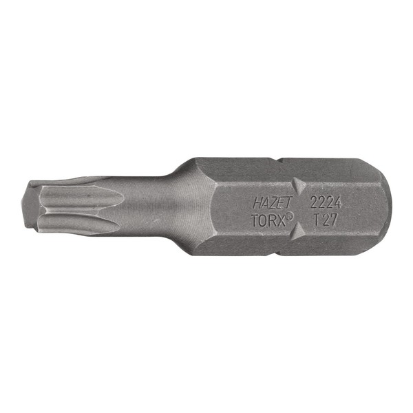 Hazet Bit 2224-T27 Sechskant Massiv 8 (5/16 Zoll) Innen Tx Profil T27-image