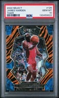 2022 Panini Select Basketball Tiger James Harden #125 PSA 10