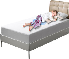 Waterproof Mattress Protector Twin Size, Bed Wetting Potty Training Cover for Ki
