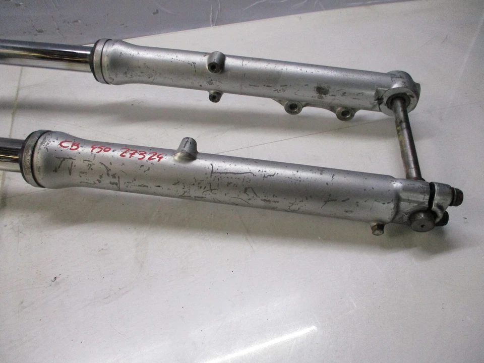 Forcella Steli Forca Forcina Forcelle Honda CB 450 SC Nighthawk 1986 1989 Fork - Immagine 4 di 4
