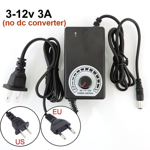 Adjustable Universal AC To DC 3/12V 5V 6V 8v 18v 24V 9V 24V Volt DC converter - Picture 7 of 20