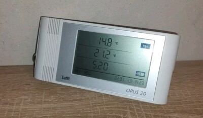 Lufft OPUS 20 E  8120.30 Datenlogger Temperatur Rh Strom Spannung LAN USB