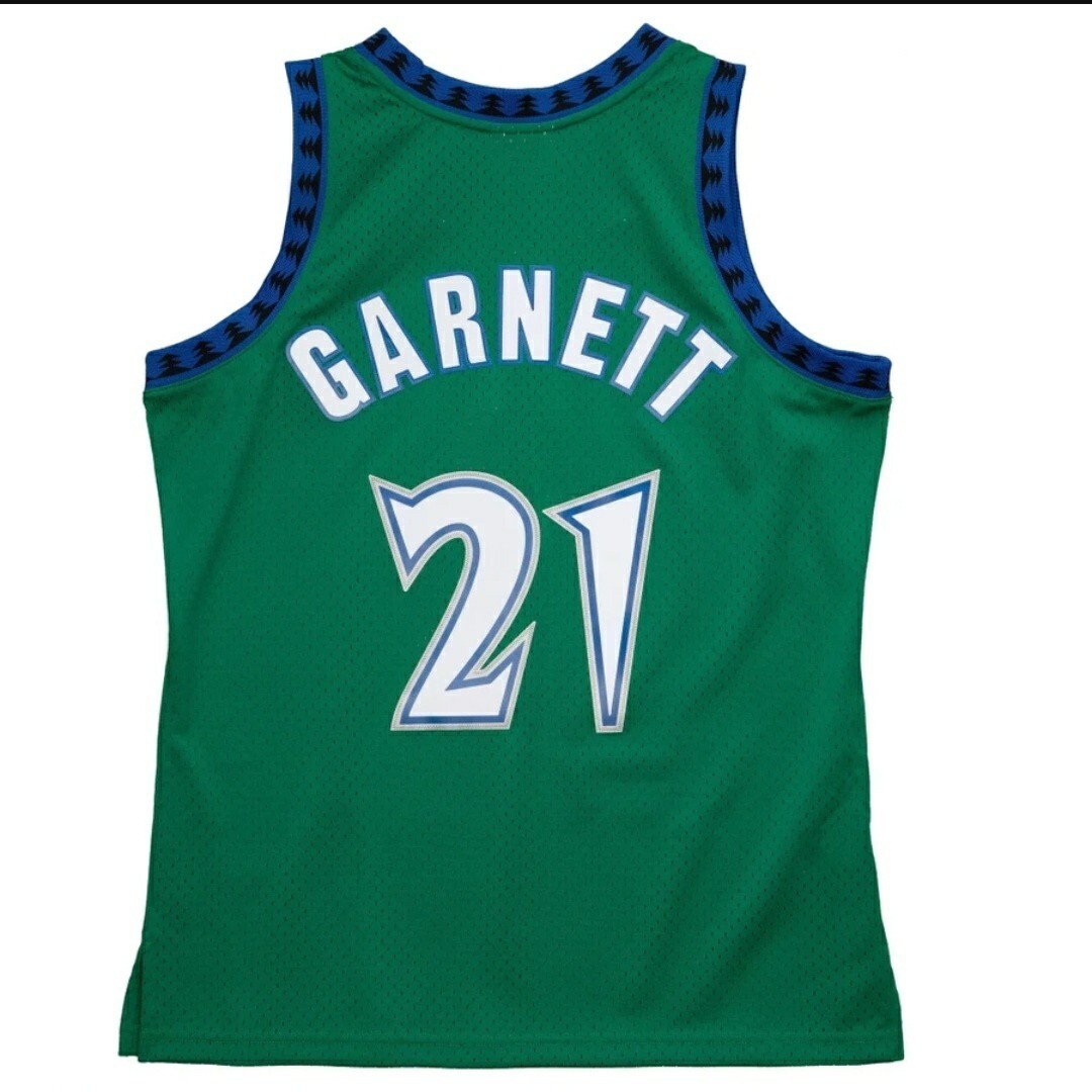 Minnesota Timberwolves 1997-98 サイズ M kevin-garnett-black-minnesota-