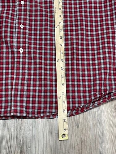Cinch Shirt Mens Size 2XL Red Plaid Long Sleeve Button Up Casual Western Cowboy - Picture 8 of 8