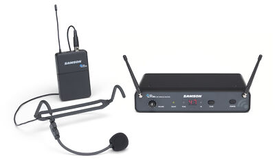 SAMSON Concert 88x 100-Channel Wireless UHF Headset Microphone mic - K Band