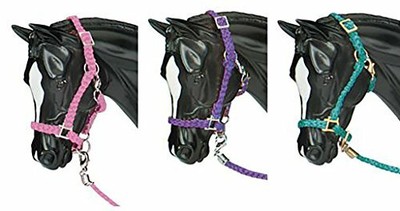 Breyer - Nylon Halters - Hot Colored - Set of 3